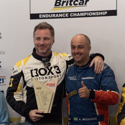nick casey , adriano medieros - class winners of night race brandshatch 2025