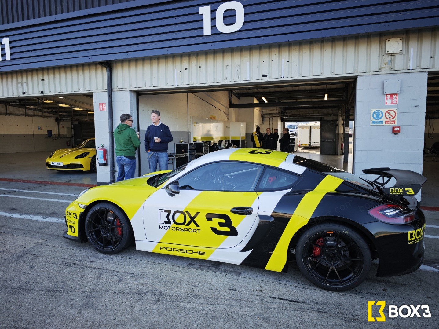 The Box3 car at Silverstone